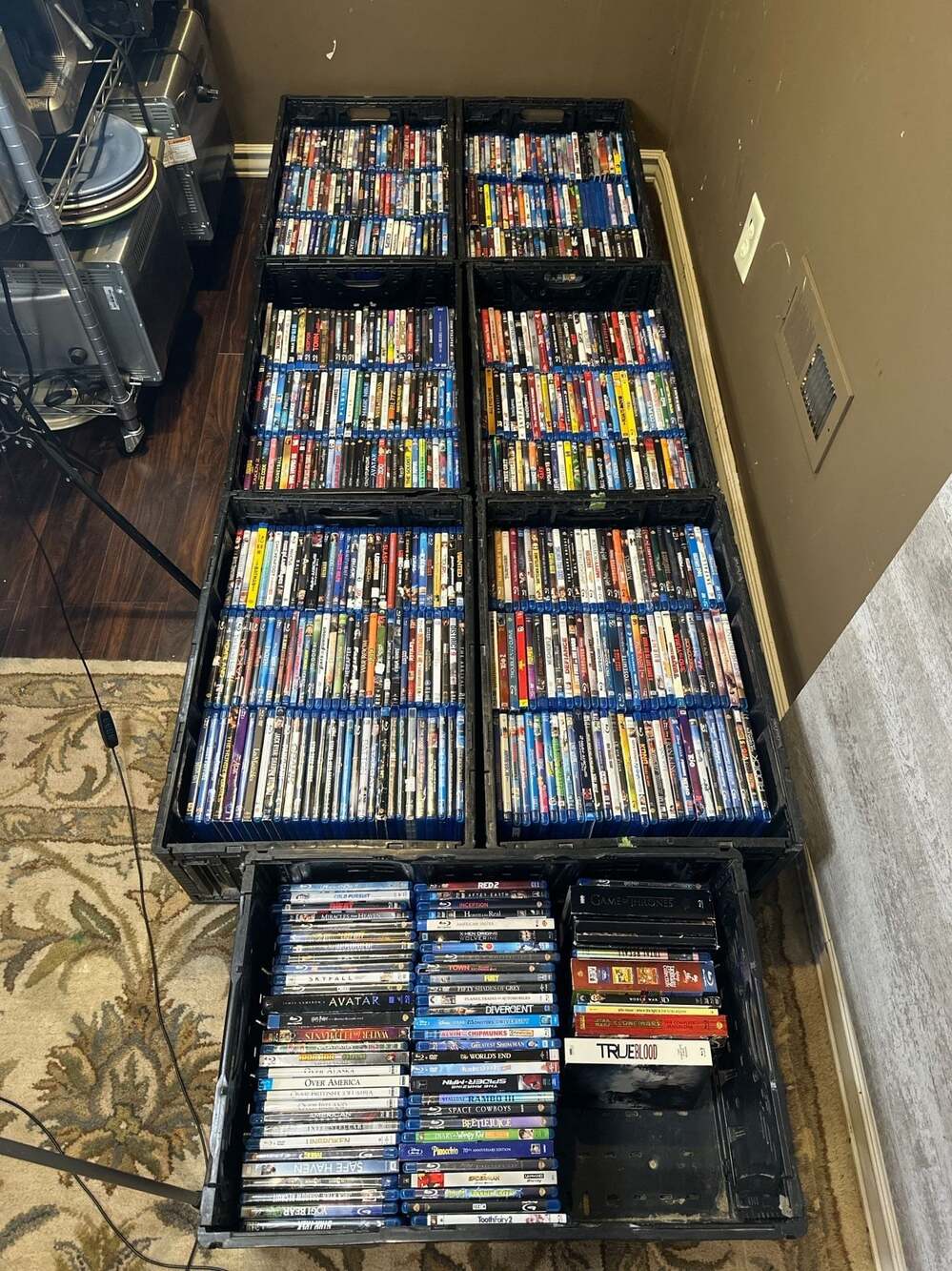 Huge Blu-ray Movie Collection Lot - 600+ Titles - Disney, Marvel, Star Wars, Gam